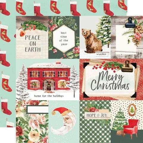 Simple Vintage Evergreen Memories - 3x4 & 4x6 Elements