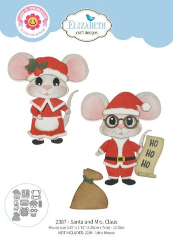 Snuggle Season - Dies - Santa and Mrs. Claus