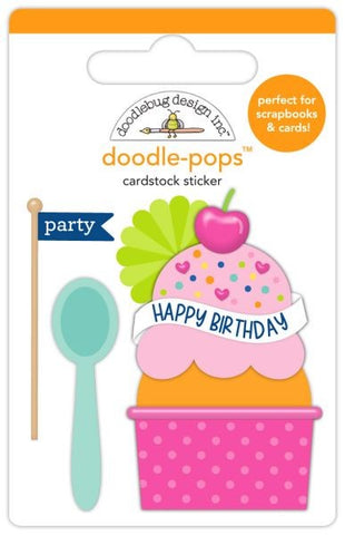 Cupcakes & Candles - Doodle Pops - Sundae Sprinkles
