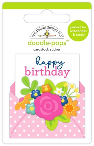 Cupcakes & Candles - Doodle Pops - Birthday Greetings
