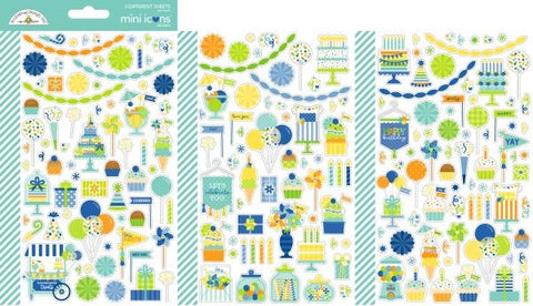 Balloons & Banners - Stickers - Mini Icons
