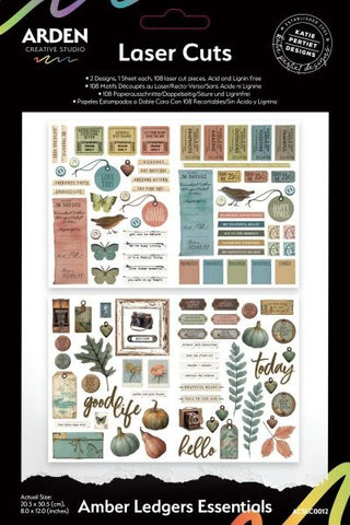 Amber Ledgers - Essentials Laser Cuts