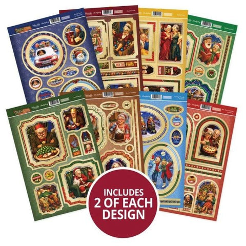 Golden Oldies - Festive Senior Moments - Luxury Card Toppers Kit