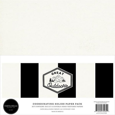 Great Outdoors - 12x12 Collection Pack - Solids