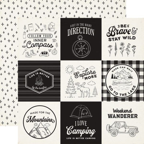 Great Outdoors - 4x4 Journaling Cards