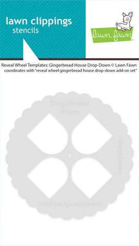 Gingerbread House - Reveal Wheel Drop Down Template