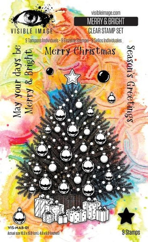 Merry & Bright - Clear Stamps