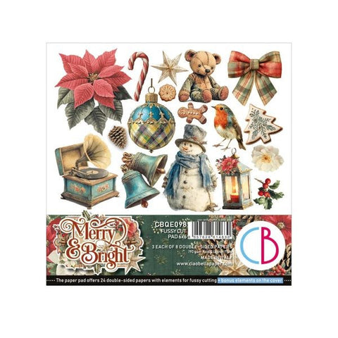 Merry & Bright - 6x6 Fussy Cutting Pad