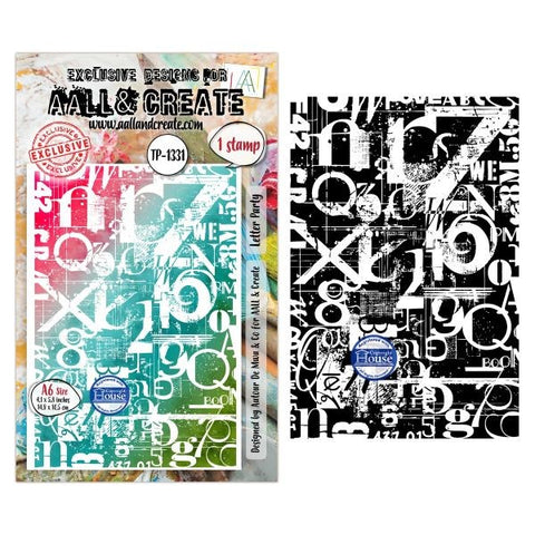 Letter Party - Clear Stamps