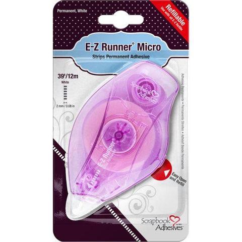 EZ Runner Micro Strips, Permanent Adhesive