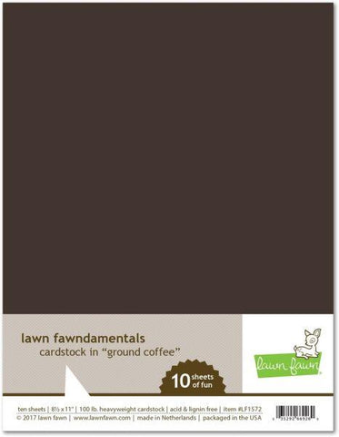 Cardstock - Ground Coffee