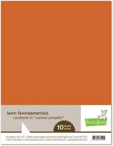 Cardstock - Canned Pumpkin