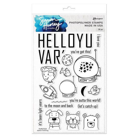 Clear Stamps - Space Training