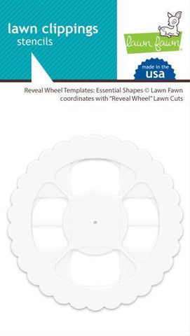 Lawn Clippings - Reveal Wheel Templates:  Essential Shapes