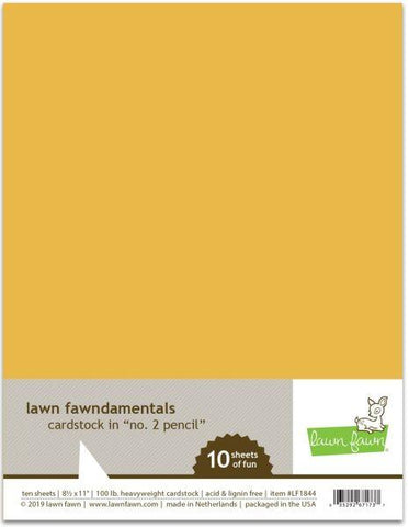 Cardstock - No. 2 Pencil