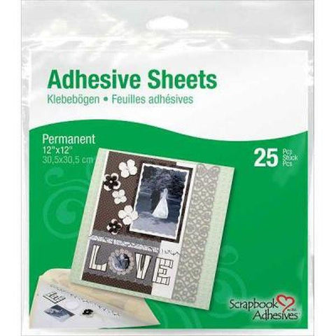 Adhesive Sheet - 12 x 12