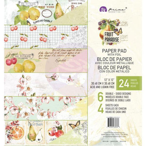 Fruit Paradise - 12x12 Paper Pad