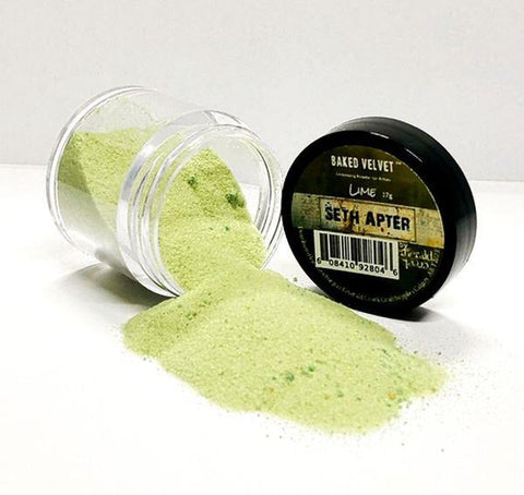 Baked Velvet Embossing Powder - Lime