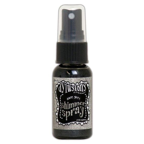 Dylusions Shimmer Spray - Slate Grey