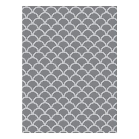 Embossing Folder - Layered Scallops