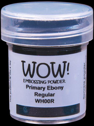 Embossing Powder - Primary Ebony