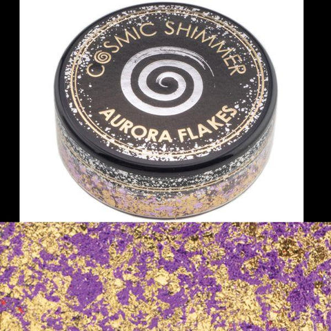 Cosmic Shimmer Aurora Flakes - Purple Dawn