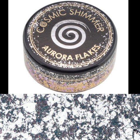 Cosmic Shimmer Aurora Flakes - Black Diamond