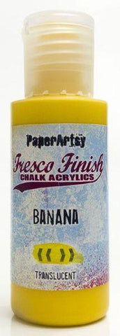 Acrylic Paint - Fresco Finish - Banana