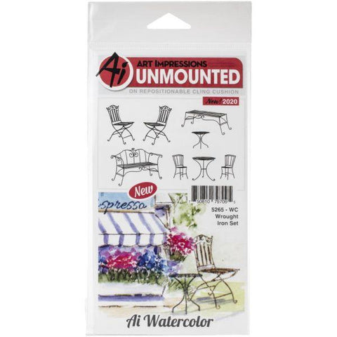 Watercolour Stamps - Wrought Iron Set