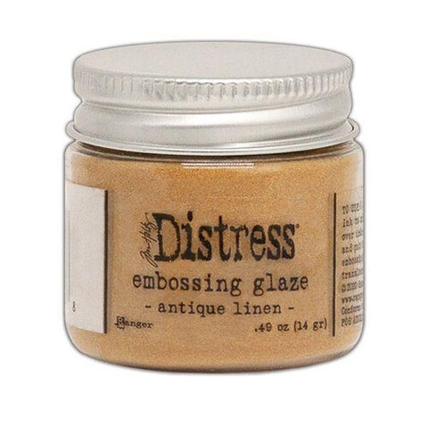 Distress Embossing Glaze - Antique Linen