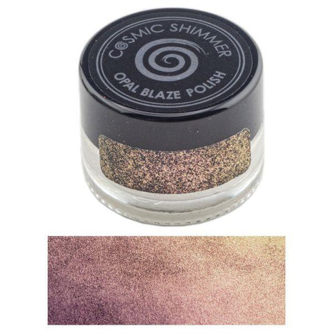 Cosmic Shimmer Opal Blaze Polish - Golden Blackberry Polish