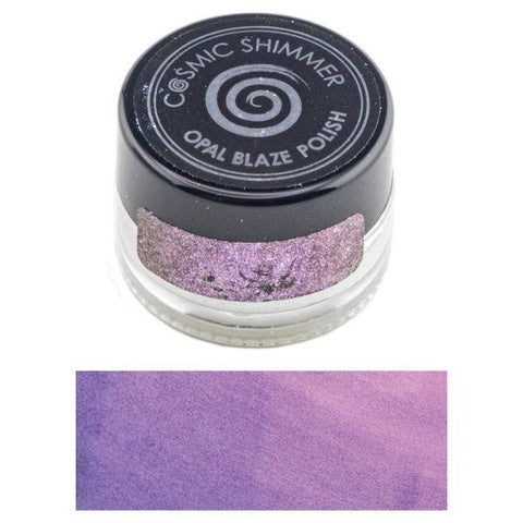 Cosmic Shimmer Opal Blaze Polish - Pink Blueberry Polish