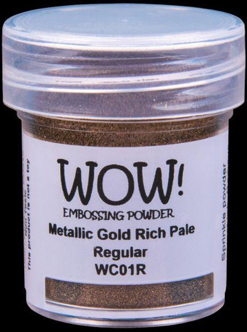 Embossing Powder - Rich Pale Gold
