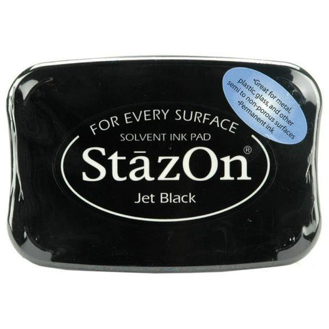 Staz-On Ink Pad - Jet Black