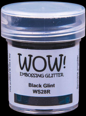 Embossing Powder - Black Glint