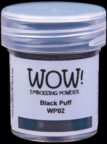 Embossing Powder - Black Puff
