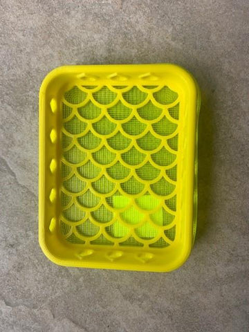Stamp Shammy Holder - Yellow Mermaid