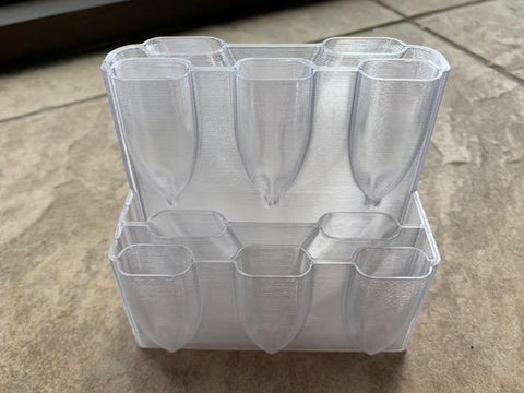 Blender Brush Caddy - Clear