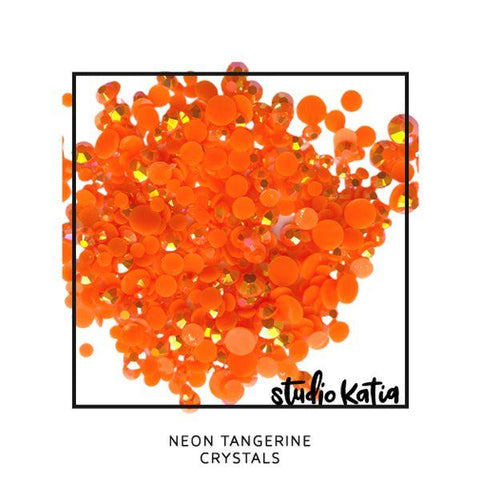 Neon Tangerine Crystals