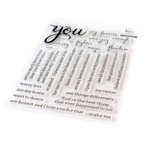Clear Stamps - Simply Sentiments - You