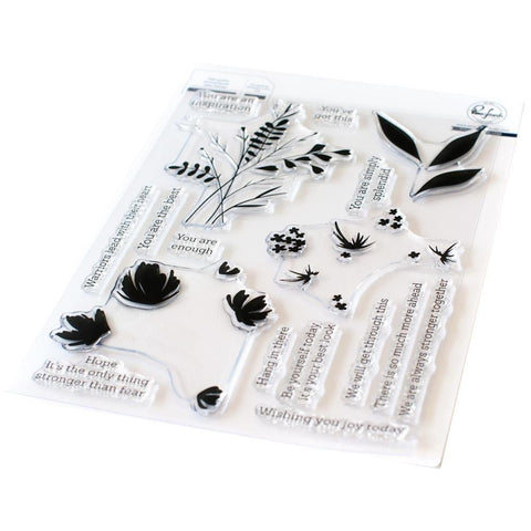 Clear Stamps - Modern Layered Floral