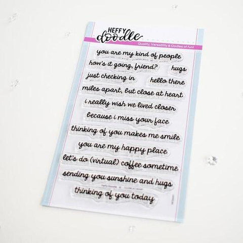 Clear Stamps - Close At Heart Sentiments