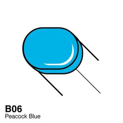 Copic Sketch Marker - B06 - Peacock Blue