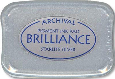 Brilliance Starlite Silver Pigment Ink