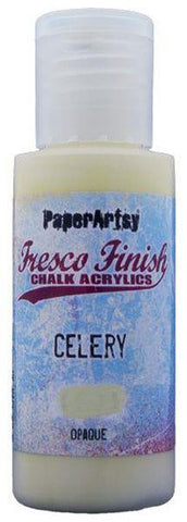 Fresco Finish Acrylic Paint - Celery