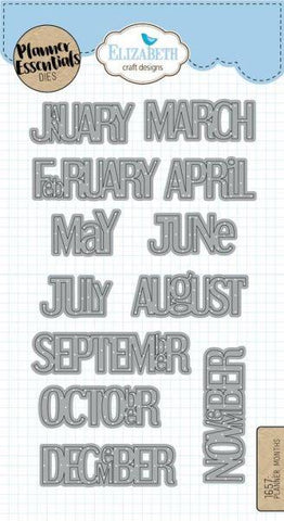 Dies - Planner Essentials - Planner Months