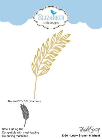 Die - Leafy Branch 6 - Wheat