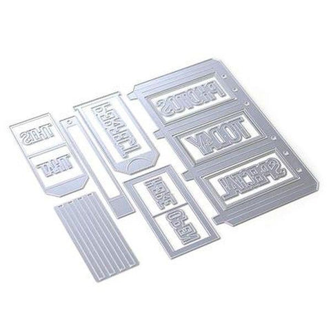 Planner Essential Dies - 31 - Slider Pockets