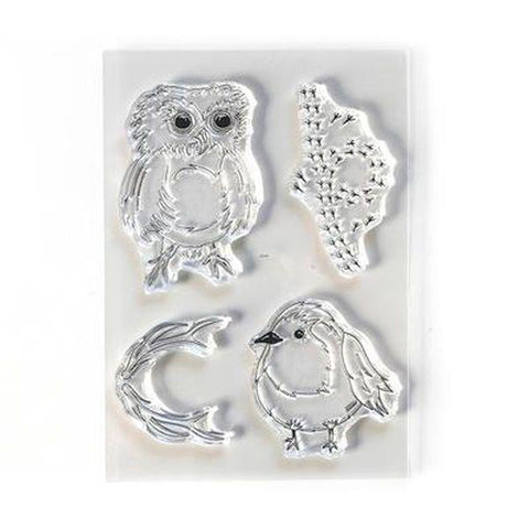Art Journal Clear Stamps - Bird Song