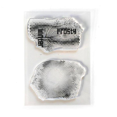 Art Journal Clear Stamps - Frosty Patterns